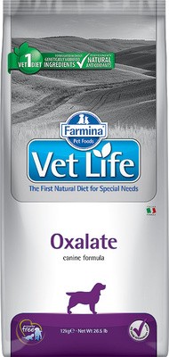 Корм Farmina Vet Life Oxalate для собак (лечения и профилактика МКБ уратного, оксалатного и цистинового типа)