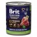 Консервы Brit Premium by Nature с говядиной и сердцем для собак 6 шт