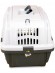 Переноска MPS SKUDO 2 для кошек и собак средних пород с металлической дверцей и замком серая (55х36х35h см)