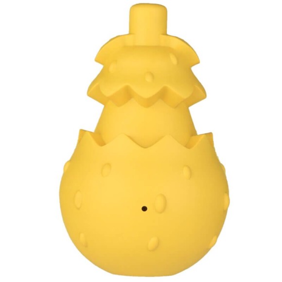 Игрушка Mr.Kranch для собак желтая с ароматом сливок 8х13 см