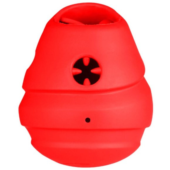 Игрушка Mr.Kranch для собак красная с ароматом бекона 8х9,5 см