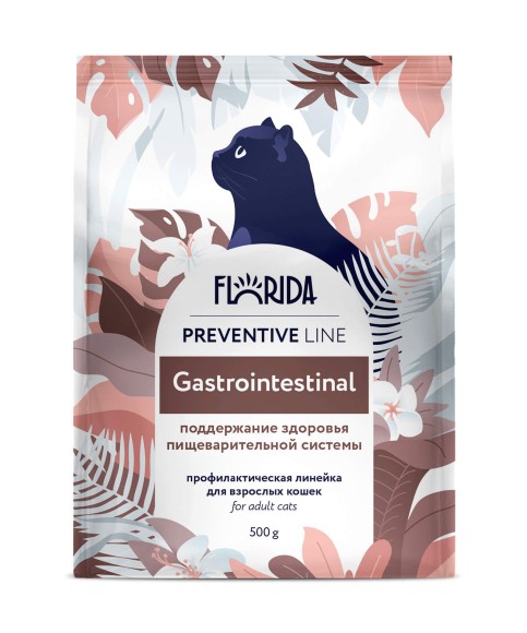 Сухой корм Florida Preventive Line Gastrointestinal для кошек для поддержания здоровья пищеварительной системы