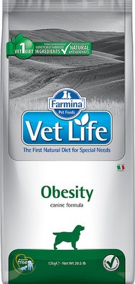 Корм Farmina Vet Life Dog Obesity для собак (для снижения и контроля веса)