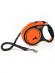 Поводок-рулетка Flexi Xtreme L для собак до 65 кг лента 5 м (оранжевый)
