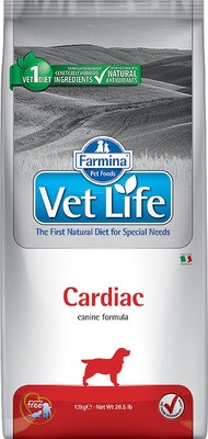 Корм Farmina Vet Life Cardiac для собак (при заболеваниях сердца)