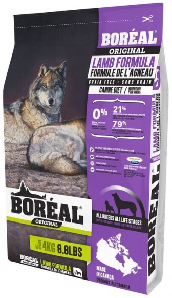 Корм беззерновой Boreal Original All Breed Lamb Formula Grain Free для собак всех пород (ягненок)