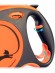 Поводок-рулетка Flexi Xtreme M для собак до 35 кг лента 5 м (оранжевый)