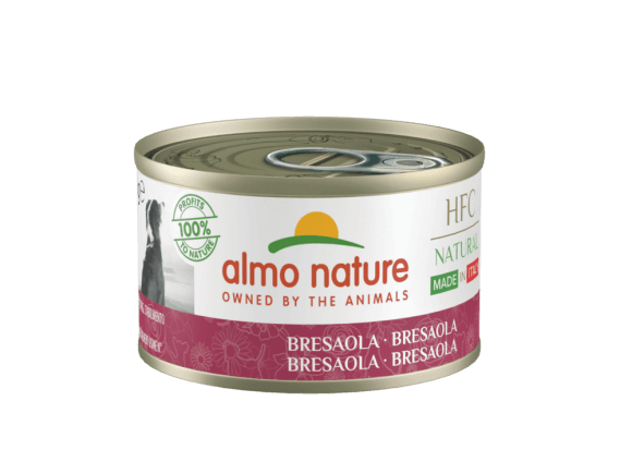 Консервы Almo Nature итальянские рецепты для собак (говядина брезаола)