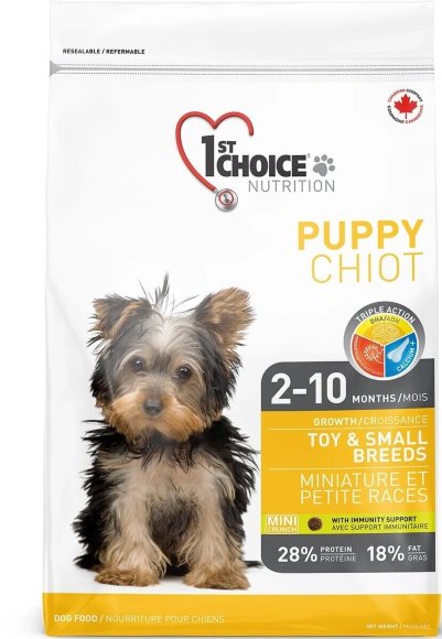 Корм 1st Choice Puppy для щенков мелких пород (курица)