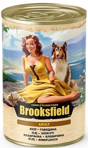 Консервы Brooksfield Adult All Breeds для взрослых собак всех пород (говядина)