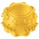 Игрушка Mr.Kranch Мяч для собак желтый с ароматом сливок 8 см