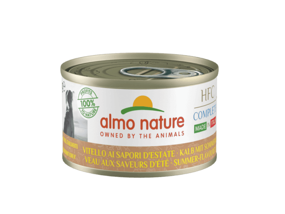 Полнорационные консервы для собак Almo Nature итальянские рецепты (телятина по-летнему)