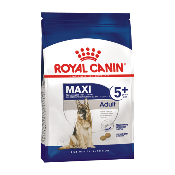 Корм Royal Canin Maxi Adult 5+ корм для пожилых собак крупных пород