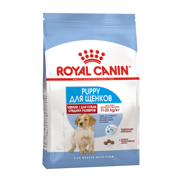 Корм Royal Canin Medium Puppy для щенков средних пород 3кг
