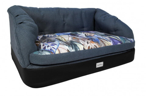 Лежак-диван Anteprima Francine для домашних животных 60х50х36см (синий)
