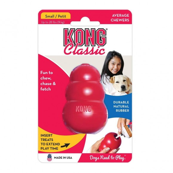 Игрушка для собак Kong Classic L большая 10х6 см