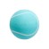 Жевательный мяч Playology Squeaky Chew Ball для собак мелких и средних пород с пищалкой и с ароматом арахиса, голубой, 6 см