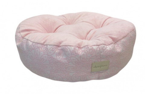 Лежак-пуф Anteprima Macaron для домашних животных 50x10см (розовый)