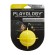Жевательный мяч Playology Squeaky Chew Ball для собак мелких и средних пород с пищалкой и с ароматом курицы, желтый, 6 см