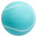 Жевательный мяч Playology Squeaky Chew Ball для собак средних и крупных пород с пищалкой и с ароматом арахиса, голубой, 8 см