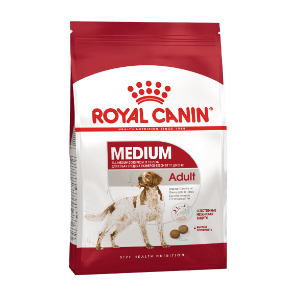 Корм Royal Canin Medium Adult для собак средних пород