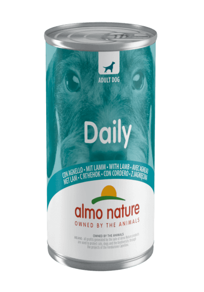 Консервы Almo Nature Daily для собак меню с ягненком