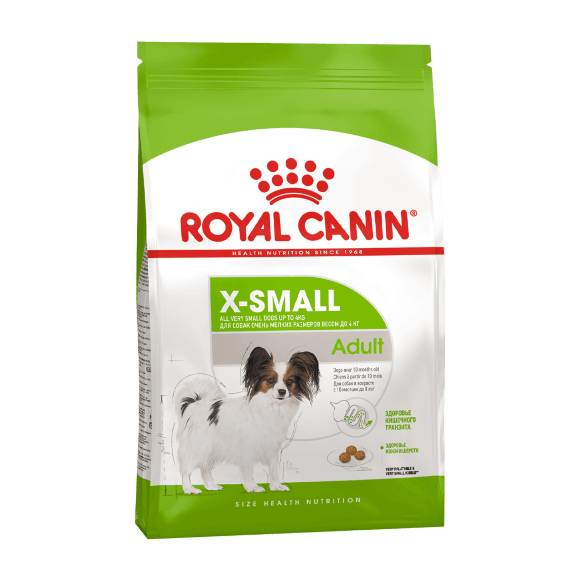 Корм Royal Canin X-Small Adult для собак миниатюрных пород