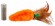 Игрушка для кошек Kong «Морковь» плюш с тубом кошачьей мяты, 15 см