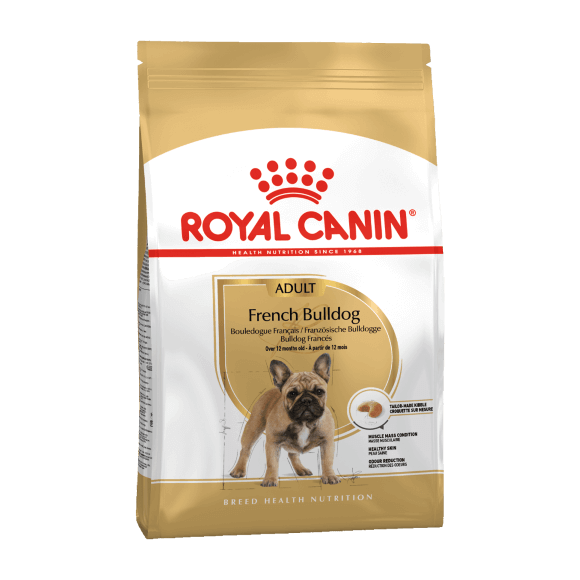 Корм Royal Canin French Bulldog Adult для собак породы французский бульдог