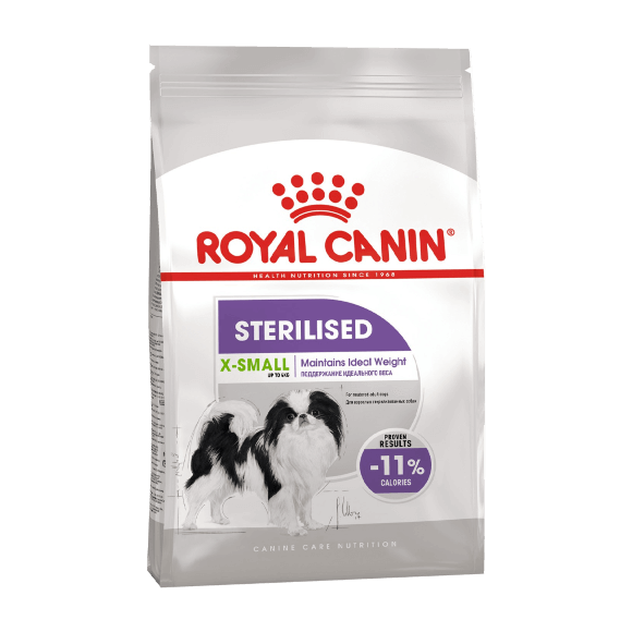 Корм Royal Canin X-Small Sterilised Adult для стерилизованных собак миниатюрных пород
