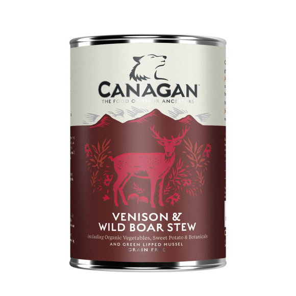Консервы Canagan Venison & Wild Boar Stew для собак рагу из оленины и дикого кабана