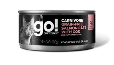 Консервы Go! Carnivore Grain Free Salmon Pate with Cod CF для кошек беззерновые (с лососем и треской)