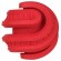 Игрушка Mr.Kranch Головоломка для собак дентальная красная с ароматом бекона, 8,5*8,7 см