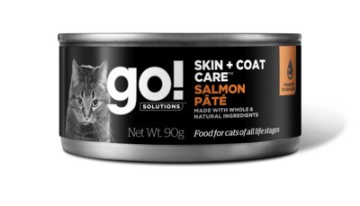 Консервы GO! Skin+Coat Care Salmon Pate CF для кошек всех возрастов (паштет с лососем)