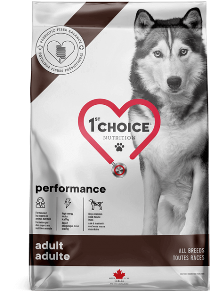Корм 1st Choice Performance для взрослых собак с высоким уровнем активности