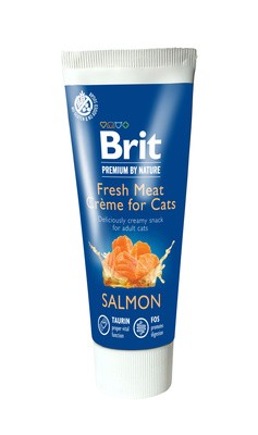 Паста Brit Premium by Nature для кошек из лосося