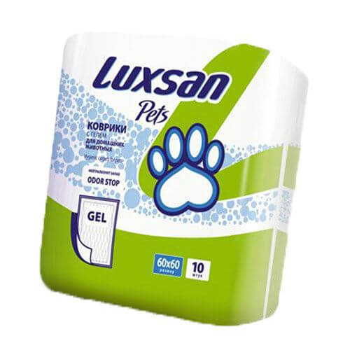 Коврик Luxsan Premium Gel для кошек и собак 60x60 см 10 шт
