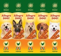 Лакомство для собак B&B Allegro Dog мясные колбаски из курицы