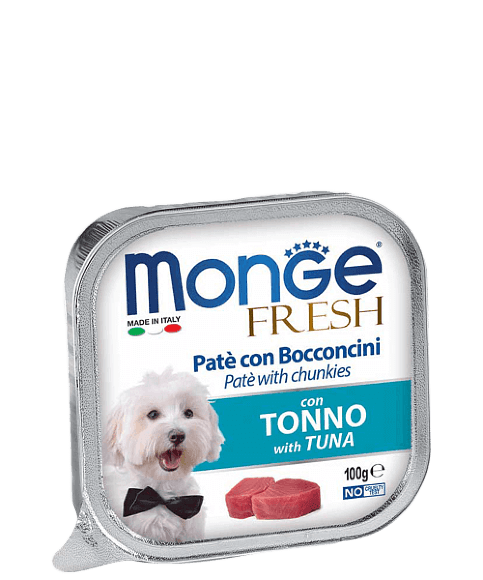 Консервы Monge Dog Fresh для собак паштет с тунцом (32 шт)