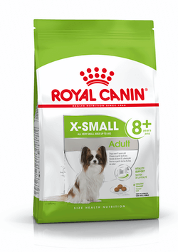 Корм Royal Canin X-Small Adult 8+ для собак миниатюрных пород старше 8 лет