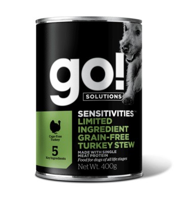Консервы GO! Sensitivities Limited Ingredient Grain Free Turkey Stew DF беззерновые для собак всех возрастов (с индейкой)