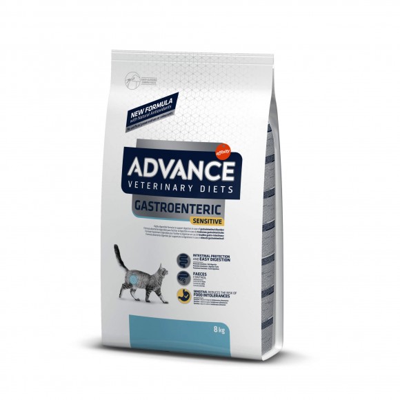 Корм Advance Gastroenteric Sensitive для кошек с заболеваниями желудочно-кишечного тракта, с индейкой (вет. корма)