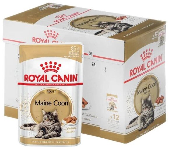 Консервы Royal Canin Maine Coon для кошек породы мейн кун 12 шт