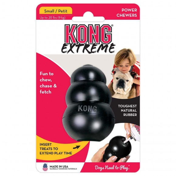 Игрушка для собак Kong Extreme S очень прочная малая 7х4 см