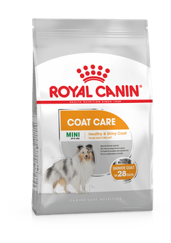 Корм Royal Canin Mini Coat Care для собак малых пород с тусклой и сухой шерстью