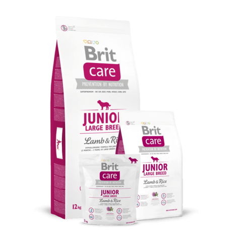 Корм Brit Care Junior Large Breed для щенков крупных пород