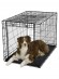Клетка MidWest Ovation для собак с торцевой вертикально-откидной дверью черная 111х72х77h см