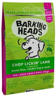 Корм Barking Heads Chop lickin' lamb large breed мечты о ягненке для собак крупных пород (с ягненком и рисом)