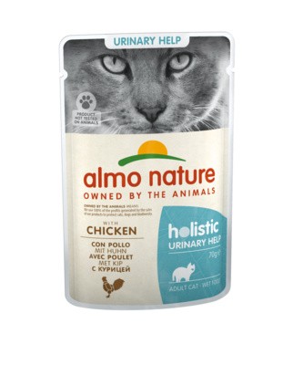 Паучи Almo Nature Urinary Help для кошек (с курицей)