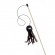 Игрушка-дразнилка для кошек Tappi Стим осьминог из натурального меха норки на веревке